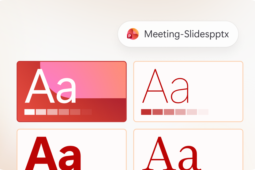 Slides in less time