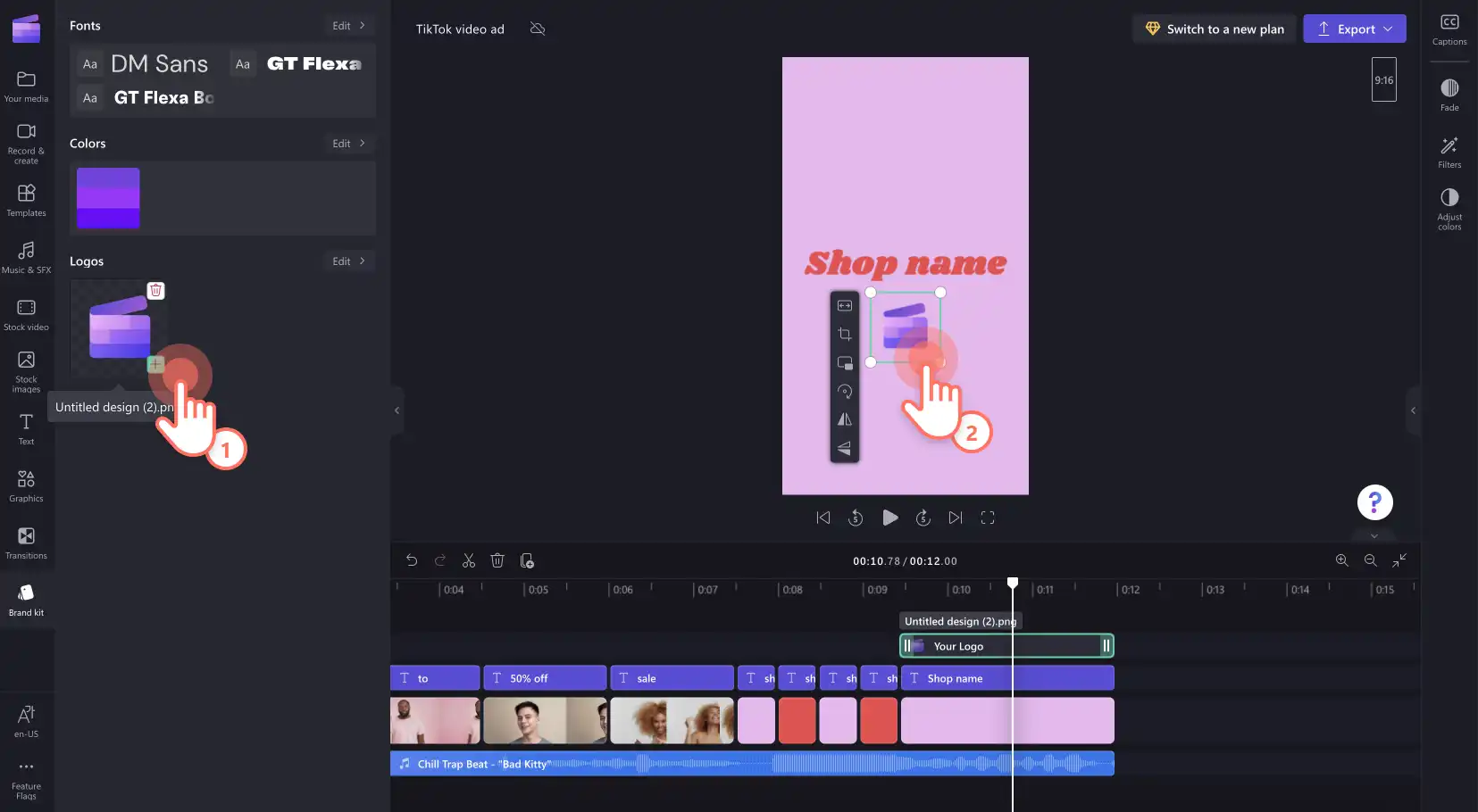 How to make TikTok video ads that stand out - step 2c