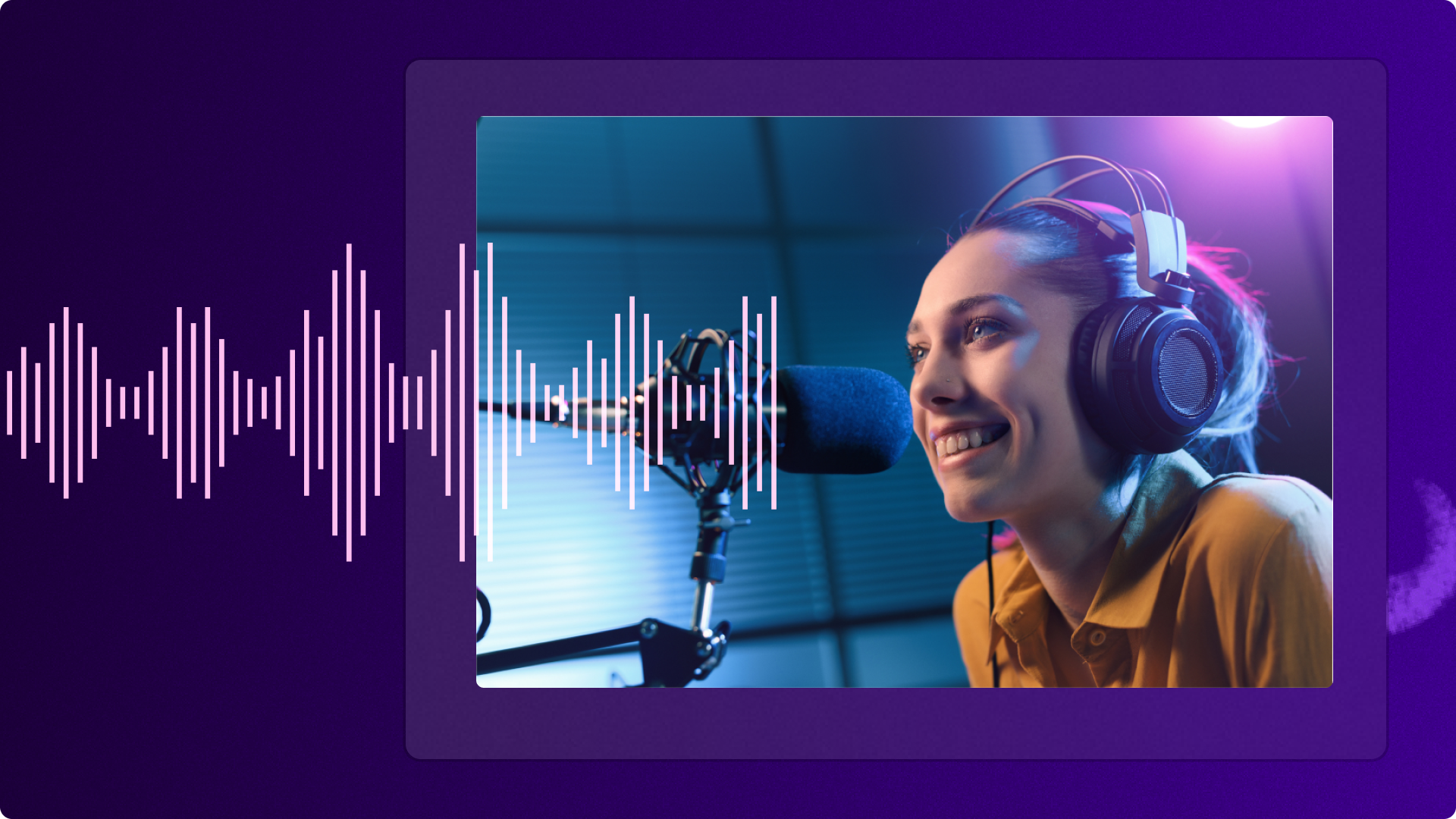 How to add audio visualizer to videos online