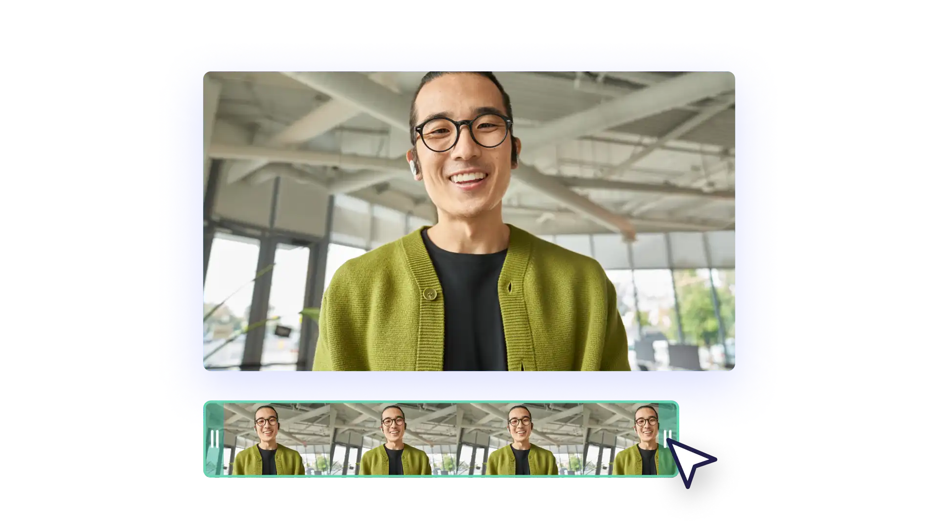 Trim and crop video in Clipchamp