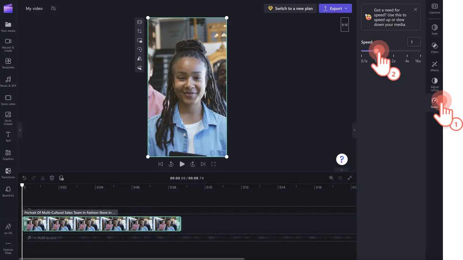 How to rotate videos for Instagram - step 4d