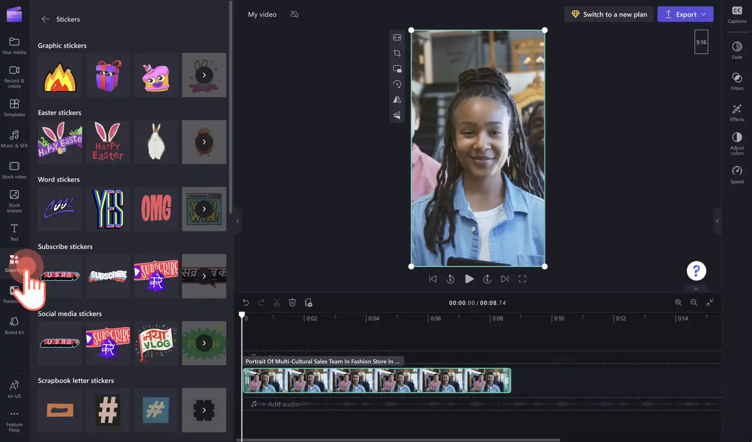 How to rotate videos for Instagram - step 5b
