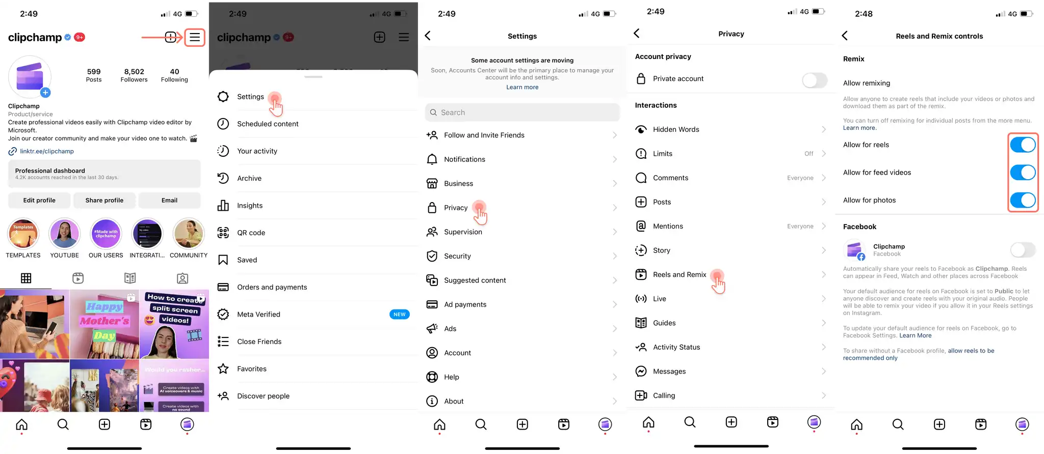 Instagram remix reels - 2
