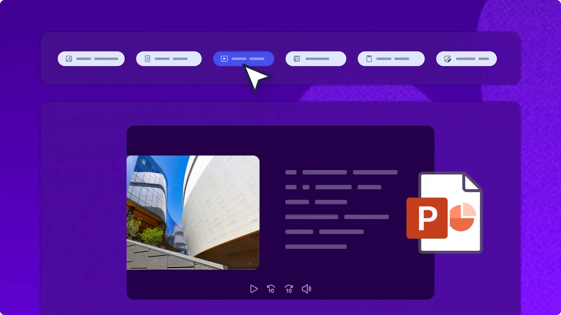 Bagaimana untuk mencipta video daripada PowerPoint dengan lakaran kecil AI