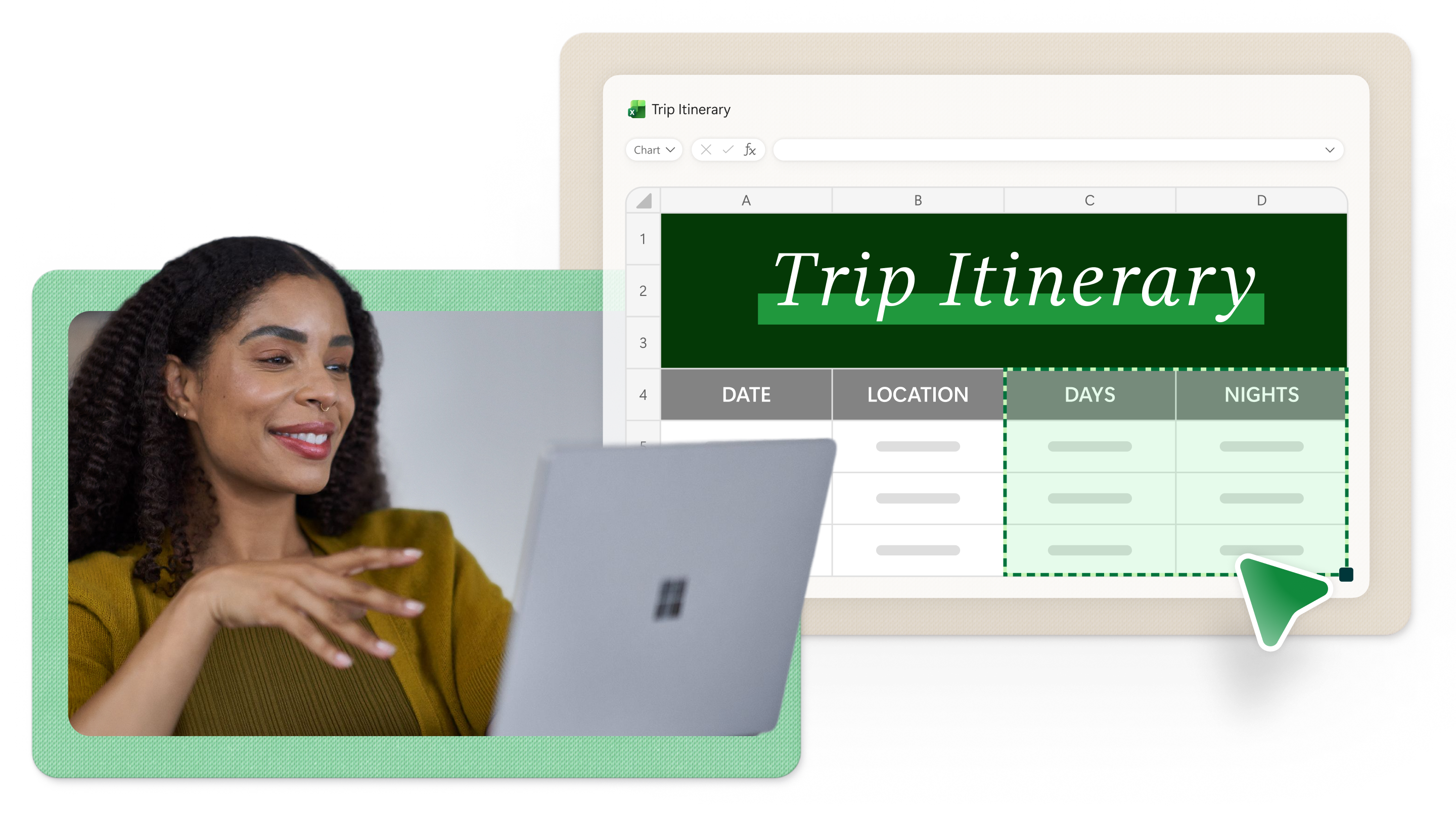 Travel itinerary templates | Microsoft Excel