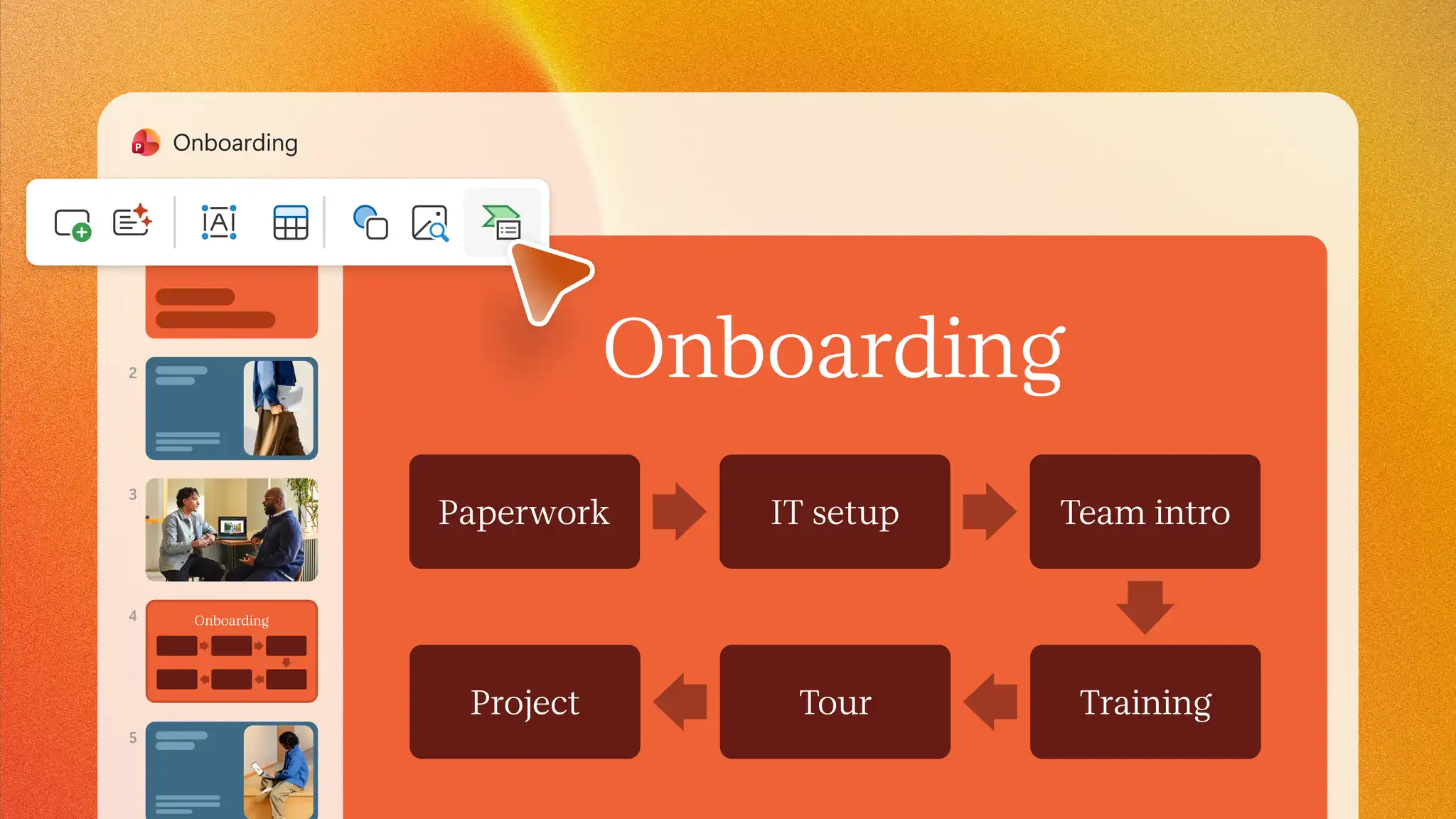 Learn how to make a flowchart in Microsoft PowerPoint.