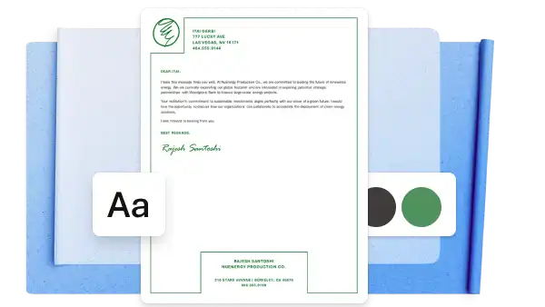 Carta de agradecimento após um exemplo de entrevista