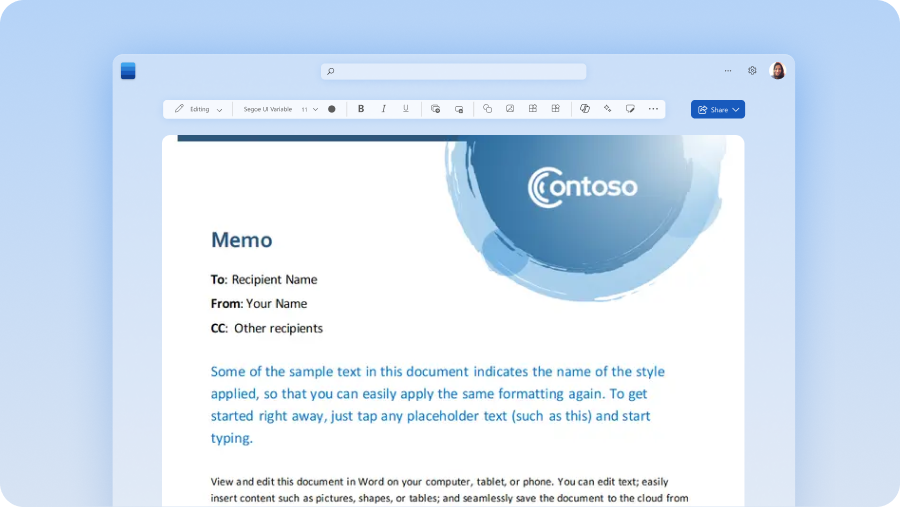 Free Microsoft Word memo templates for meetings and more | Microsoft Word